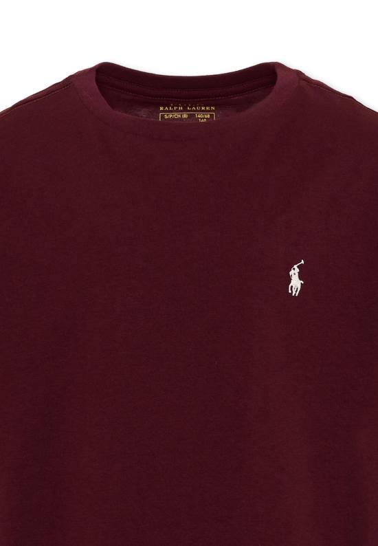 26FW [키즈] 랄프 로렌 티셔츠 832904513 BORDEAUX - RALPH LAUREN