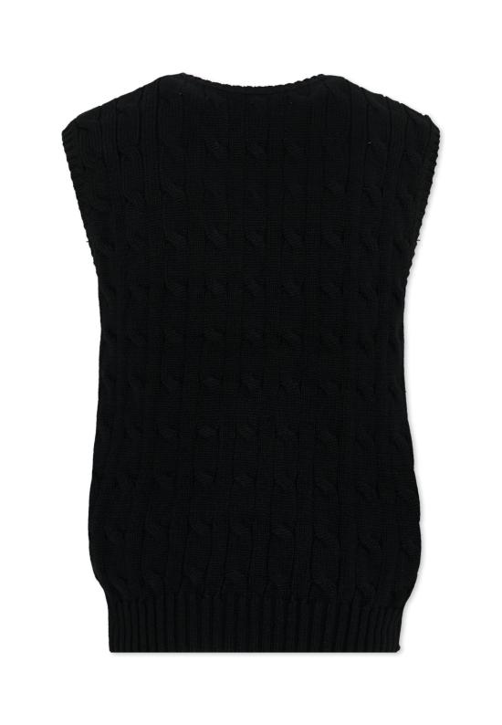 26FW [키즈] 랄프 로렌 니트 베스트 702300027 BLACK - RALPH LAUREN