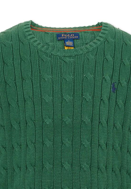 26FW [키즈] 랄프 로렌 니트/스웻셔츠 702674521 GREEN - RALPH LAUREN