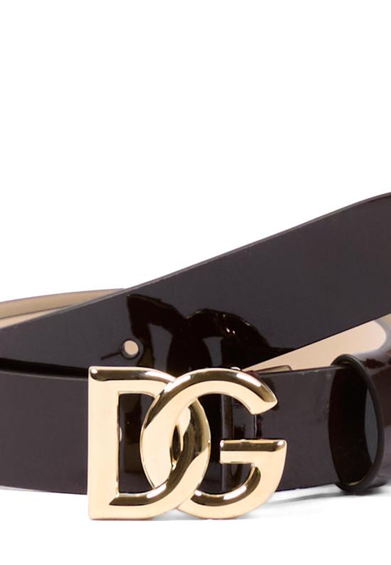 26FW [키즈] 돌체앤가바나 벨트 EE0068 A1067 80058 BROWN - DOLCE & GABBANA