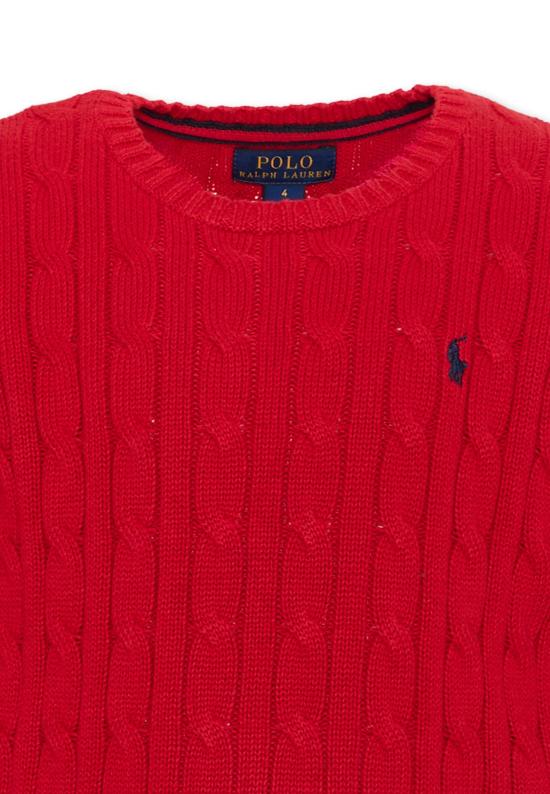 26FW [키즈] 랄프 로렌 니트/스웻셔츠 702674043 RED - RALPH LAUREN