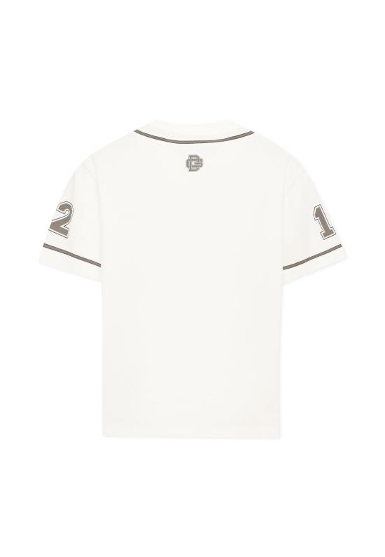 26FW [키즈] 돌체앤가바나 티셔츠 L4JTHV G7P6T HA6GA IVORY - DOLCE & GABBANA