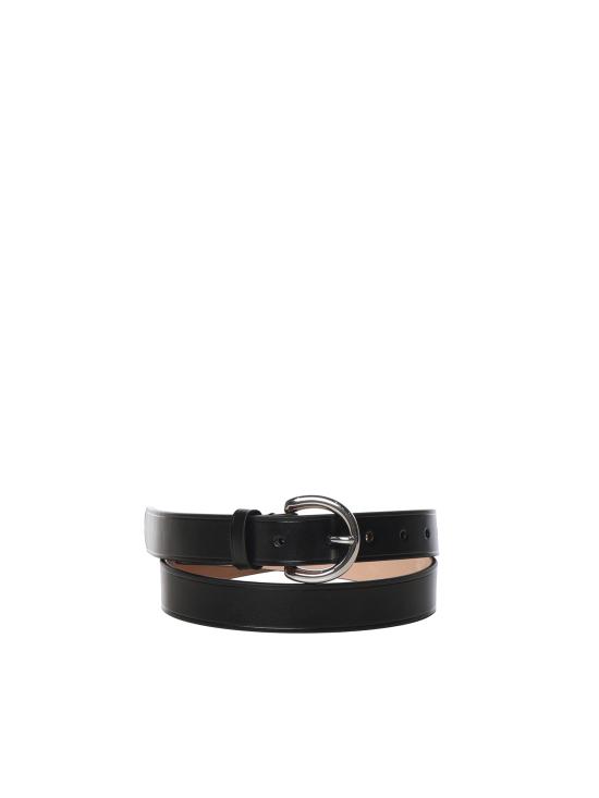 26FW 피비 파일로 레귤러 벨트 AC06 LT0024900BK S Black silver