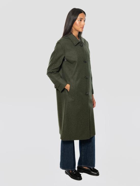 26FW SCHNEIDERS 코트 Panno Loden Lena Verde의 카포토 - OTHER BRANDS