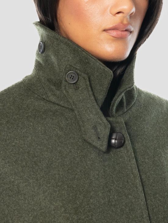 26FW SCHNEIDERS 코트 Panno Loden Lena Verde의 카포토 - OTHER BRANDS