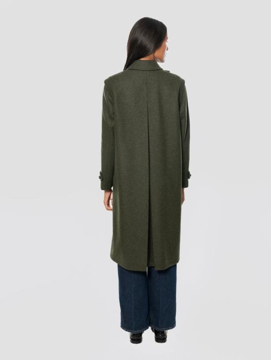 26FW SCHNEIDERS 코트 Panno Loden Lena Verde의 카포토 - OTHER BRANDS