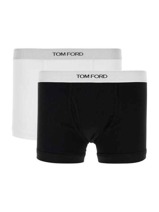 26FW 톰포드 팬티 T4XC32270 999 BLACK WHITE