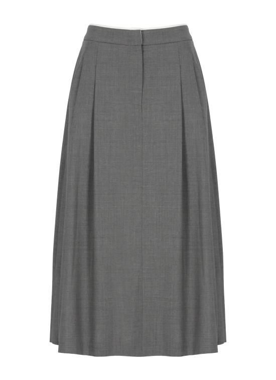 26FW 페세리코 롱 스커트 A05735 B2008B71 Grey
