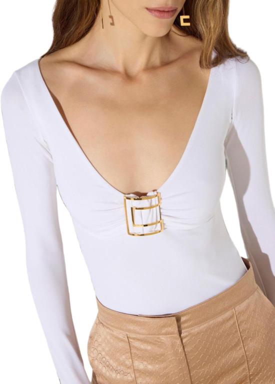 26FW 엘리자베타프랜치 스웨터 MD00567E2360 WHITE - ELISABETTA FRANCHI
