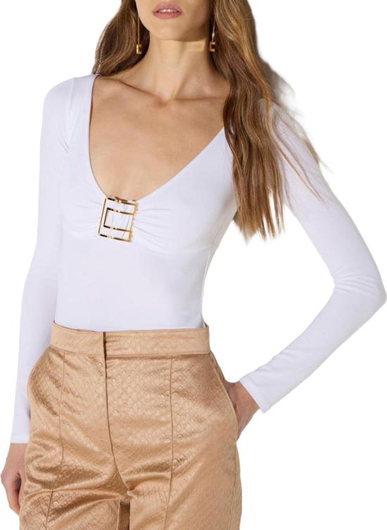 26FW 엘리자베타프랜치 스웨터 MD00567E2360 WHITE - ELISABETTA FRANCHI