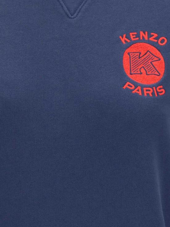 26FW 겐조 긴팔 티셔츠 FG62SW2654MJ 79 BLEU NOIR - KENZO