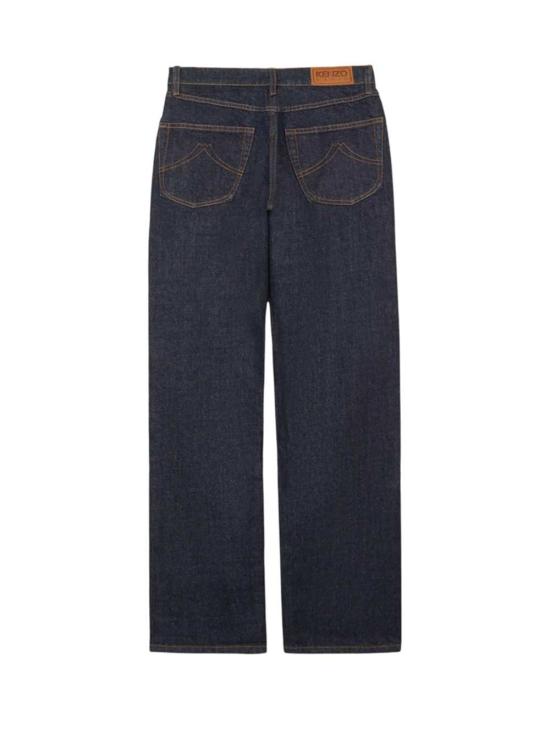 26FW 겐조 데님 팬츠 FG62DP2426U1 DM RINSE BLUE DENIM - KENZO