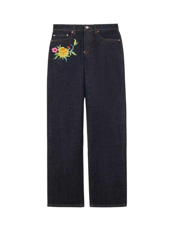 26FW 겐조 데님 팬츠 FG62DP2426U1 DM RINSE BLUE DENIM