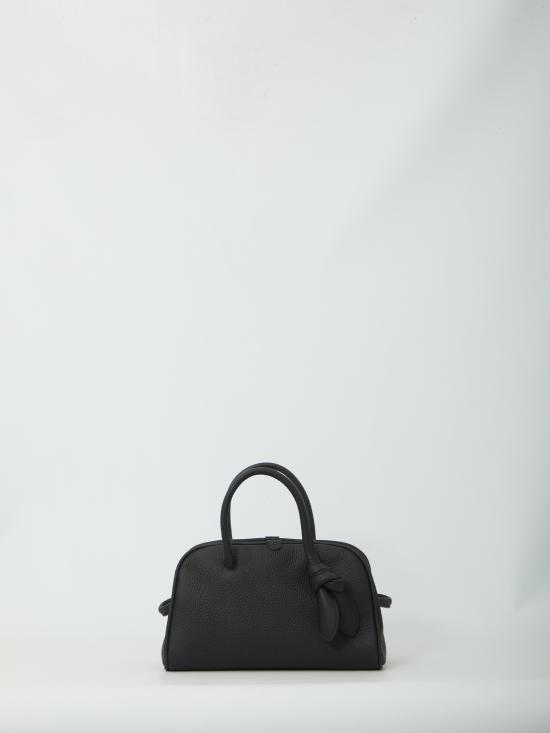 26FW 자크뮈스 TURISMO 투리스모 소프트 스몰 볼링 토트벡 BAW00416 BLACK