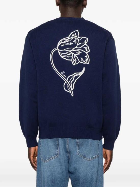 26FW 겐조 스웨터 FG65CA8163EA 79 BLEU NOIR - KENZO