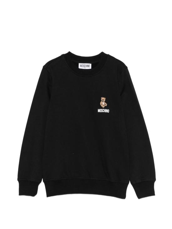 26FW [키즈] 모스키노 티셔츠 HUF0A9LCA40 60100 Nero