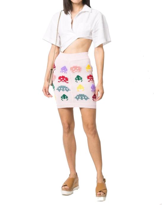 26FW 스텔라 맥카트니 숏 스커트 15430876201300 PINK - STELLA MCCARTNEY