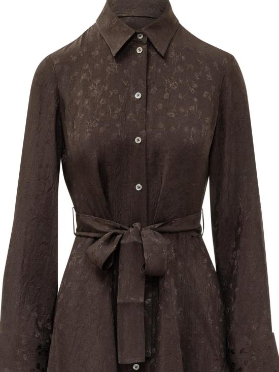 26FW 핑코 롱 원피스 107346A3FCL72 BROWN - PINKO