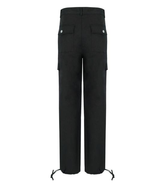 26SS 가니 스트레이트 팬츠 A1080154 099 34 Black - GANNI