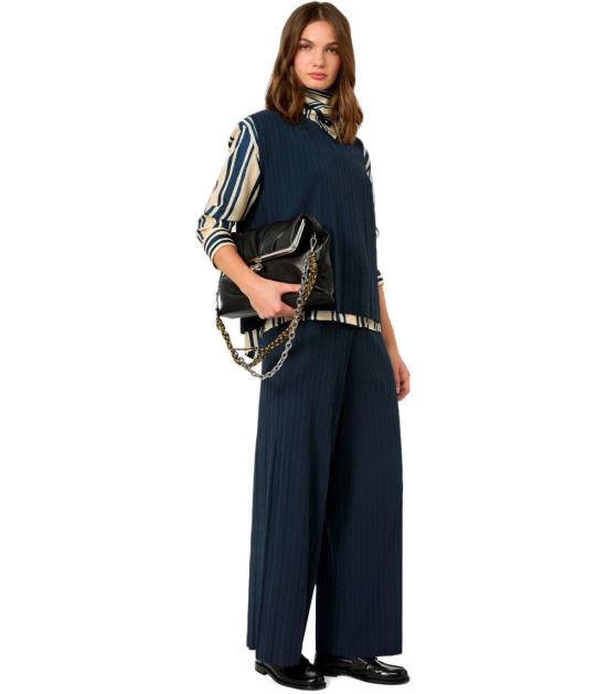 26FW 위켄드막스마라 수트 팬츠 2625336011600 004 S Blue - WEEKEND MAX MARA