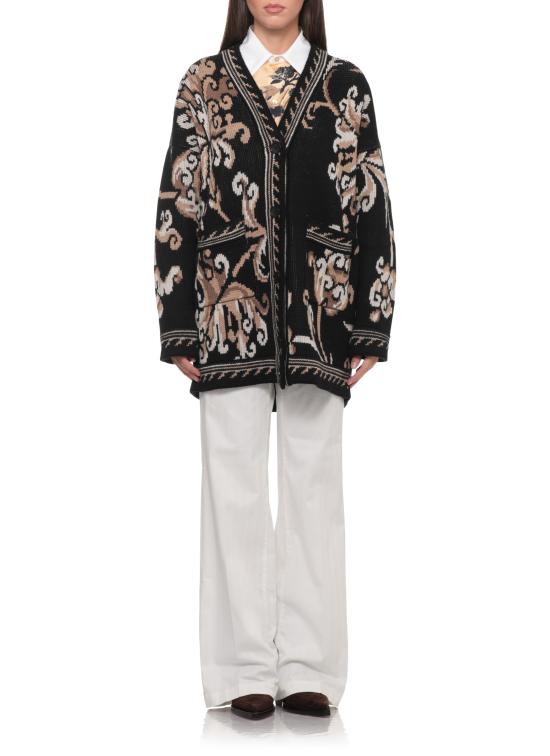 26FW 에트로 가디건 WRKE0159 AQ12UN0000 Black - ETRO
