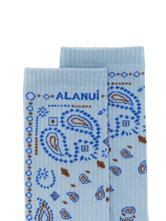 26FW 알라누이 양말 LWRA007E26KNI0014284 Light Blue - ALANUI