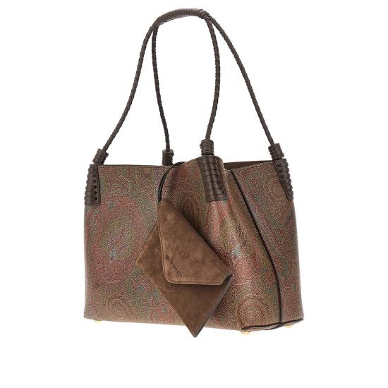 26FW 에트로 토트백 WP1D0038AA060 Brown - ETRO