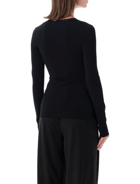 26FW 스텔라 맥카트니 긴팔 티셔츠 6K12553S2656 1000 Nero - STELLA MCCARTNEY