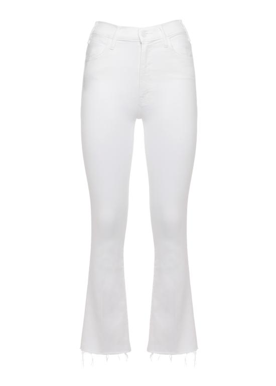26SS 마더 데님 팬츠 1117 753 THE HUSTLERFOT White