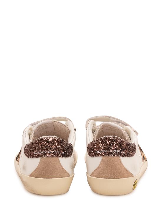 26FW [키즈] 골든구스 스니커즈 GJF00177F008668 12515 WHITE LEOPARD BEIGE BROWN - GOLDEN GOOSE