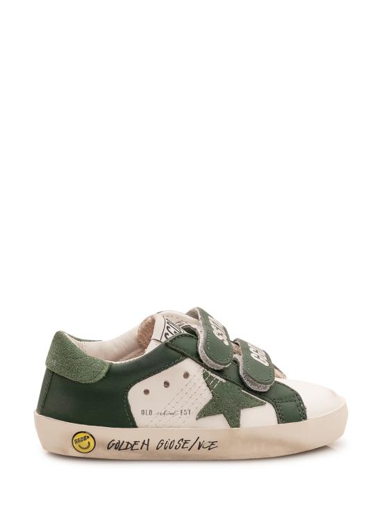 26FW [키즈] 골든구스 스니커즈 GJF00143F008663 10502 WHITE GREEN