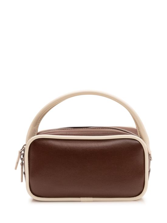 26FW 팜앤젤스 토트백 PAWNQ01F26FB01 6061 BROWN BEIGE - PALM ANGELS
