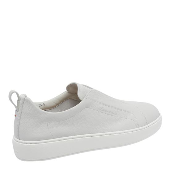 26FW 산토니 스니커즈 MBCD22211BART CKAI50 White - SANTONI