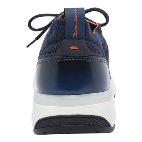 26FW 산토니 스니커즈 MBIO21601BINN HODU61 Blue - SANTONI