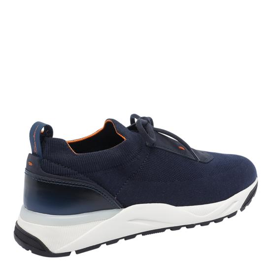 26FW 산토니 스니커즈 MBIO21601BINN HODU61 Blue - SANTONI