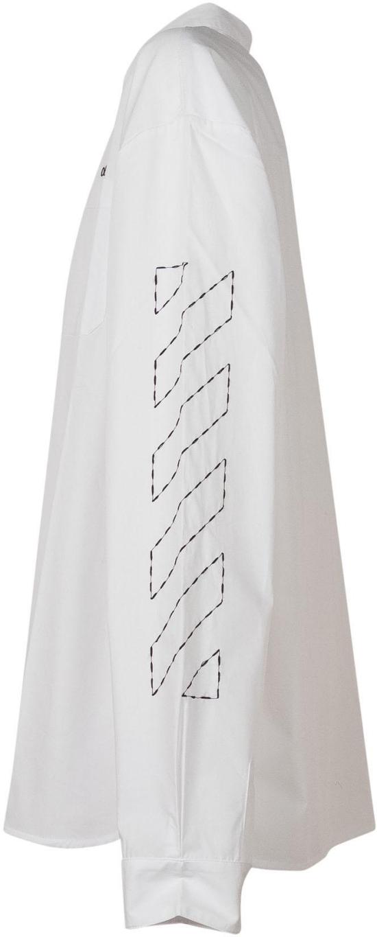 26FW [키즈] 오프화이트 셔츠 44BGE008F26F001101 WHITE - OFF WHITE