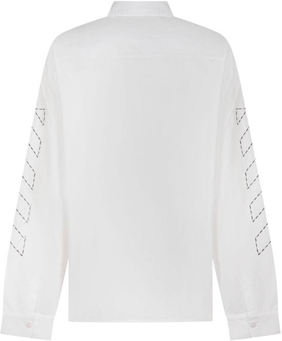 26FW [키즈] 오프화이트 셔츠 44BGE008F26F001101 WHITE - OFF WHITE