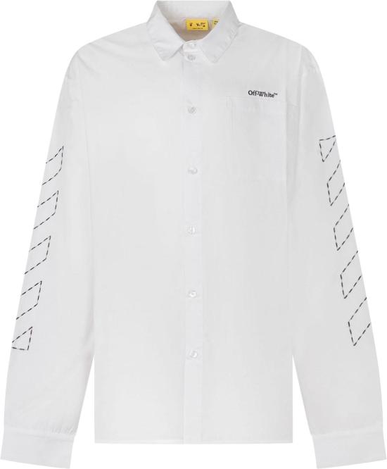 26FW [키즈] 오프화이트 셔츠 44BGE008F26F001101 WHITE