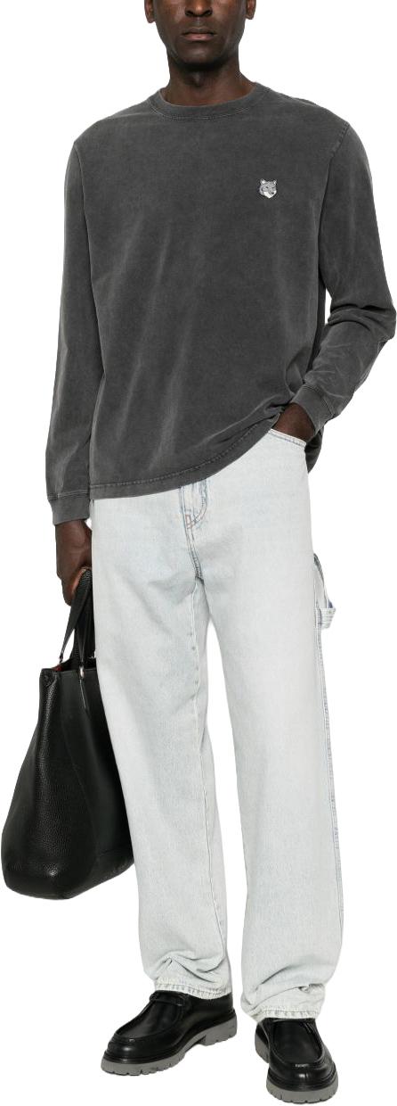 26FW 메종키츠네 긴팔 셔츠 PM00119KJBIT70519 DONKERGREY - MAISON KITSUNE