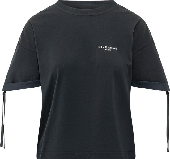 26FW 지방시 반팔 티셔츠 BW70G931D8410 BLACK