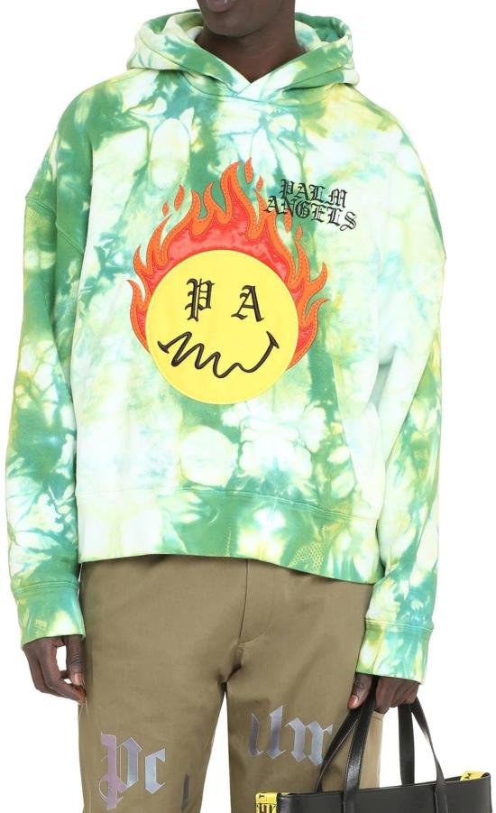26FW 팜앤젤스 후드 티셔츠 15431031619924 GREEN - PALM ANGELS
