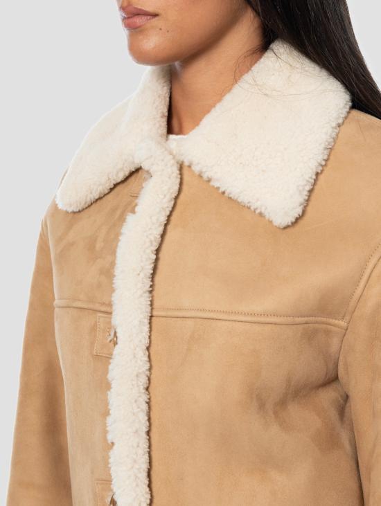 26FW 파로쉬 무스탕 Montone Media Lunghezza Visone의 지아코네 - PAROSH