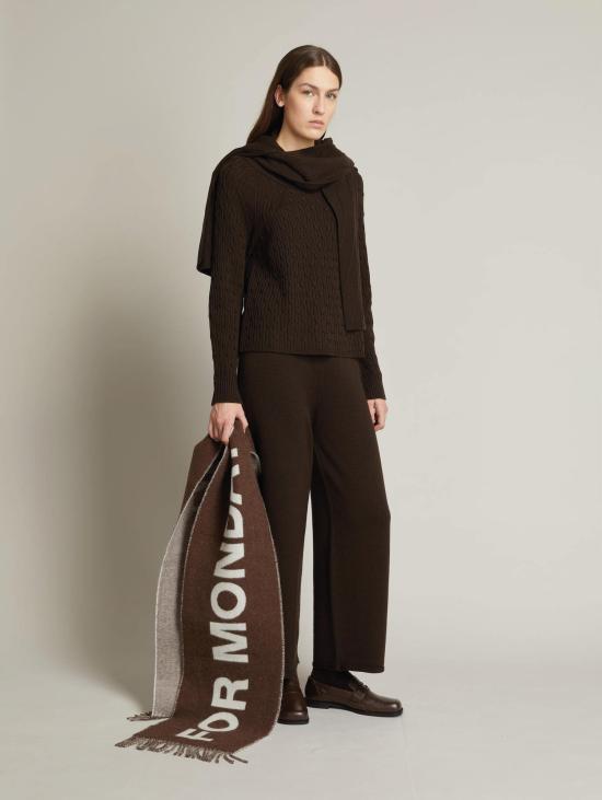 26FW 막스마라 스웨터 Lana Testa di Moro의 말리아 아 트레체 - MAX MARA