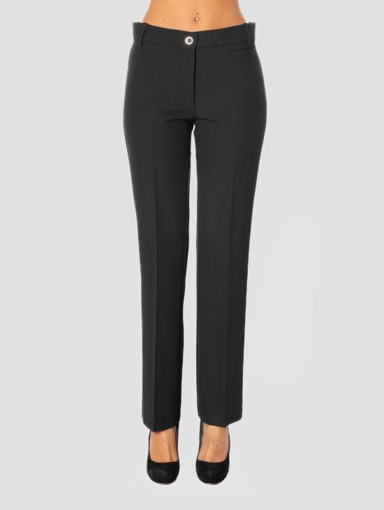 26FW 핑코 수트 팬츠 크레페 네로의 Pantaloni Gamba Dritti - PINKO