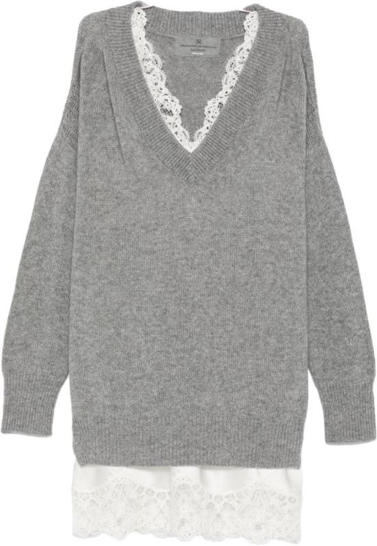 26FW 에르마노 설비노 숏 원피스 D495Q302APCSPYIN1704 GREY
