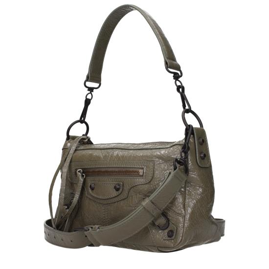 26SS 발렌시아가 르 시티 모토 미니백 8661222ABEK3258 - BALENCIAGA