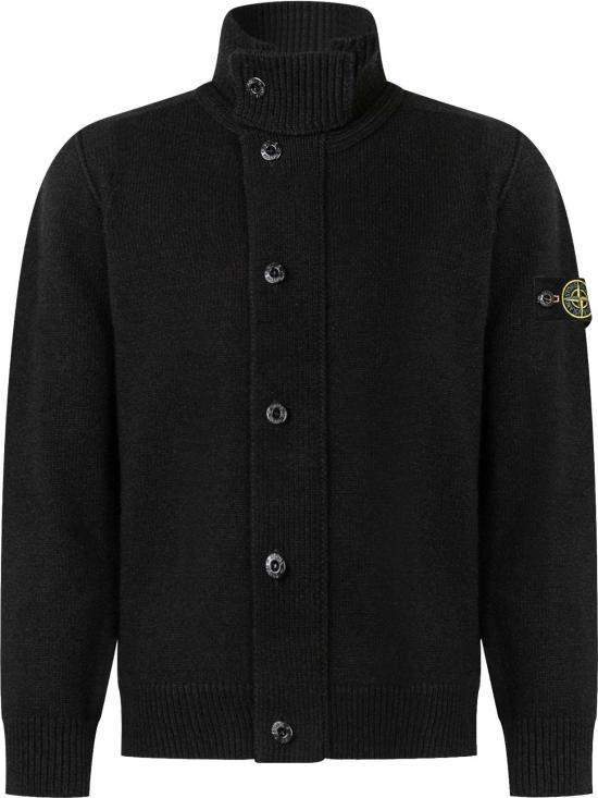 26FW [키즈] 스톤 아일랜드 니트/스웻셔츠 L2S165100003S00M1V0029 BLACK