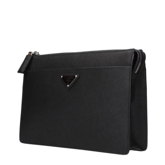 26SS 프라다 사피아노 가죽 트래블 클러치백 2VF0329Z2VOOIF0002 - PRADA