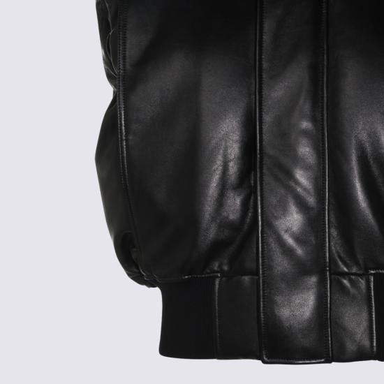 26FW 보테가베네타 자켓 873562 V61D01010 DOUBLE BLACK - BOTTEGA VENETA