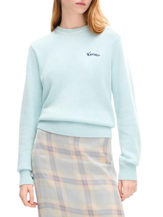 26FW 겐조 스웨터 FG62PU7503FA 63 BLEU CLAIR - KENZO